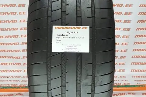 Kasutatud suverehv 255/35R19 GoodYear Eagle F1 Asymmetric 5 FR XL 96/Y MO
