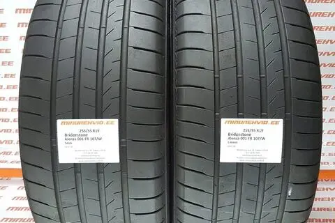 Used summer tire 255/55R19 Bridgestone Alenza 001 FR 107/W