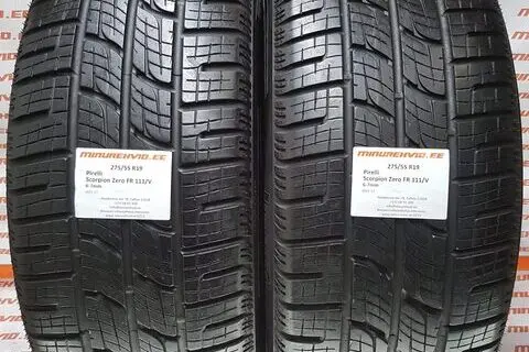 Used summer tire 275/55R19 Pirelli Scorpion Zero FR 111/V