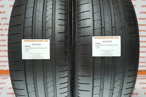 Kasutatud suverehv 235/35R20 Pirelli P Zero PZ4 FR XL 92/Y PNCS Elect T0/T1