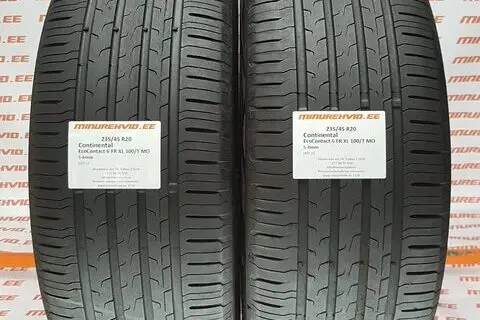 Kasutatud suverehv 235/45R20 Continental EcoContact 6 FR XL 100/T MO