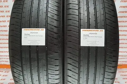 Kasutatud suverehv 255/45R20 Dunlop SP Sport Maxx 050 FR 101/V Sponge