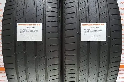 Kasutatud suverehv 255/45R20 Michelin Latitude Sport 3 101/W AO