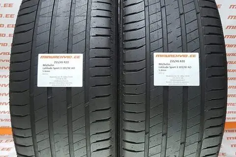 Kasutatud suverehv 255/45R20 Michelin Latitude Sport 3 101/W AO