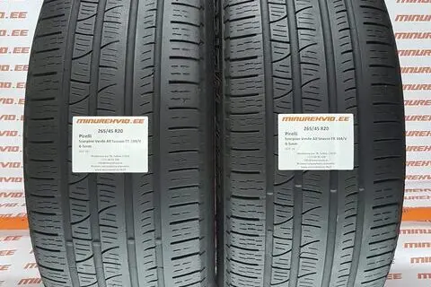 Kasutatud suverehv 265/45R20 Pirelli Scorpion Verde All Season FR 104/V