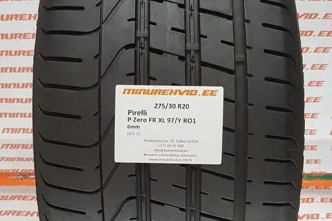 Kasutatud suverehv 275/30R20 Pirelli P Zero FR XL 97/Y RO1