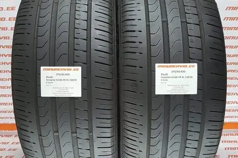 Kasutatud suverehv 275/45R20 Pirelli Scorpion Verde FR XL 110/W