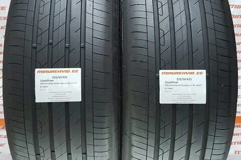 Kasutatud suverehv 255/50R21 GoodYear EfficientGrip Perfomance 2 XL 109/Y