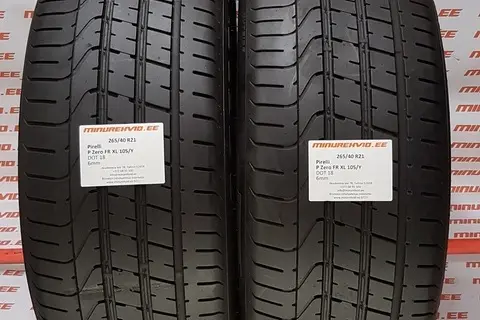 Kasutatud suverehv 265/40R21 Pirelli P Zero FR XL 105/Y