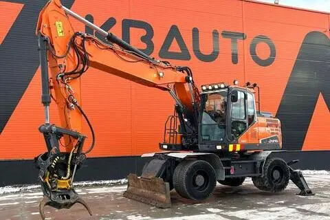 Doosan DX 210 W-5, 141 kW, diisel