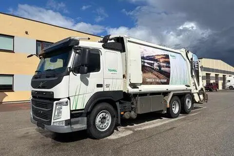 Volvo FM410 6X2*4 + VEB + 2 CHAMBER PRESS, 2014, 308 kW, diesel, automatic