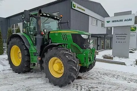 John Deere 6215R, 188 kW, дизель, автомат