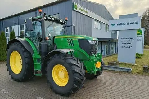 John Deere 6215R, 188 kW, дизель, автомат
