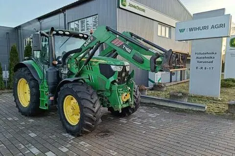 John Deere 6155R, 144 kW, дизель, автомат