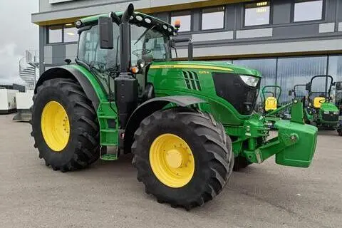 John Deere 6215R, 188 kW, diisel, automaat