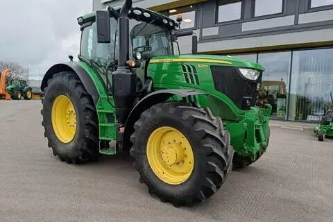 John Deere 6215R, 188 kW, дизель, автомат