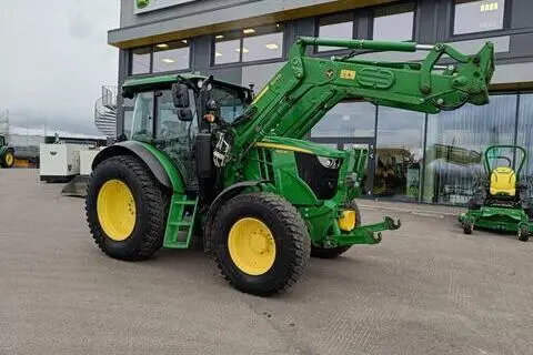John Deere 6115 RC, 85 kW, дизель, автомат