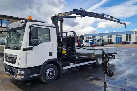 MAN TGL 12.220 4X2 Palfinger PK12502, 2015, 162 kW, diisel, automaat