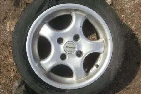 Kasutatud plekkvelg+suverehv 195/55R15, ENZO
