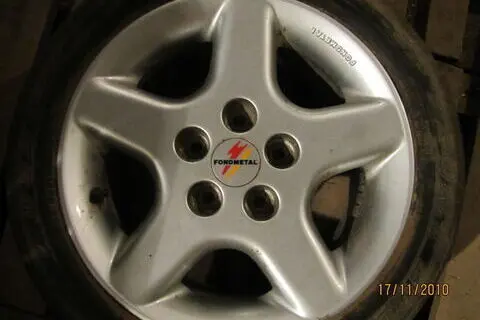Kasutatud plekkvelg+suverehv 205/50R15, Fondmetal