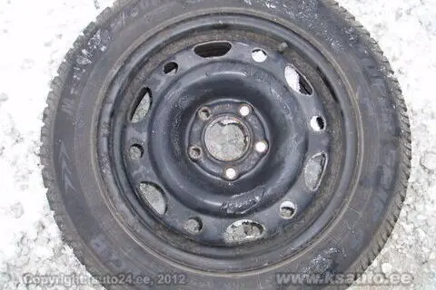 Kasutatud valuvelg+lamellrehv 165/60R15, GM