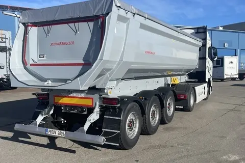 Schwarzmüller K-serie, 27m3, 6200kg, 18 t sadulatapp, 2025