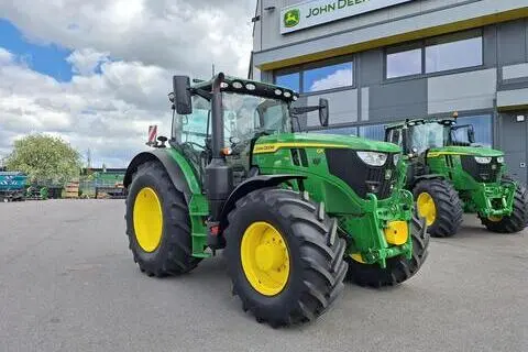 John Deere 6R 155, 6.8, 114 kW, diisel, automaat, nelikvedu