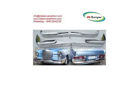 Mercedes W111 W112 Fintail Saloon bumpers