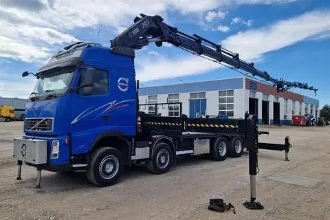 Volvo FH480 8X4 HIAB 800E-6 HiPro + JIB170X5, 2008, 353 kW, diesel, manual