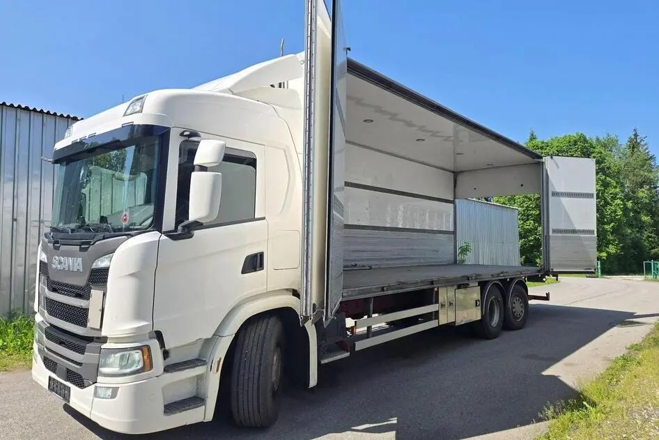 Scania G370 6X2 SIDEOPENING, 272 kW, diesel, automatic