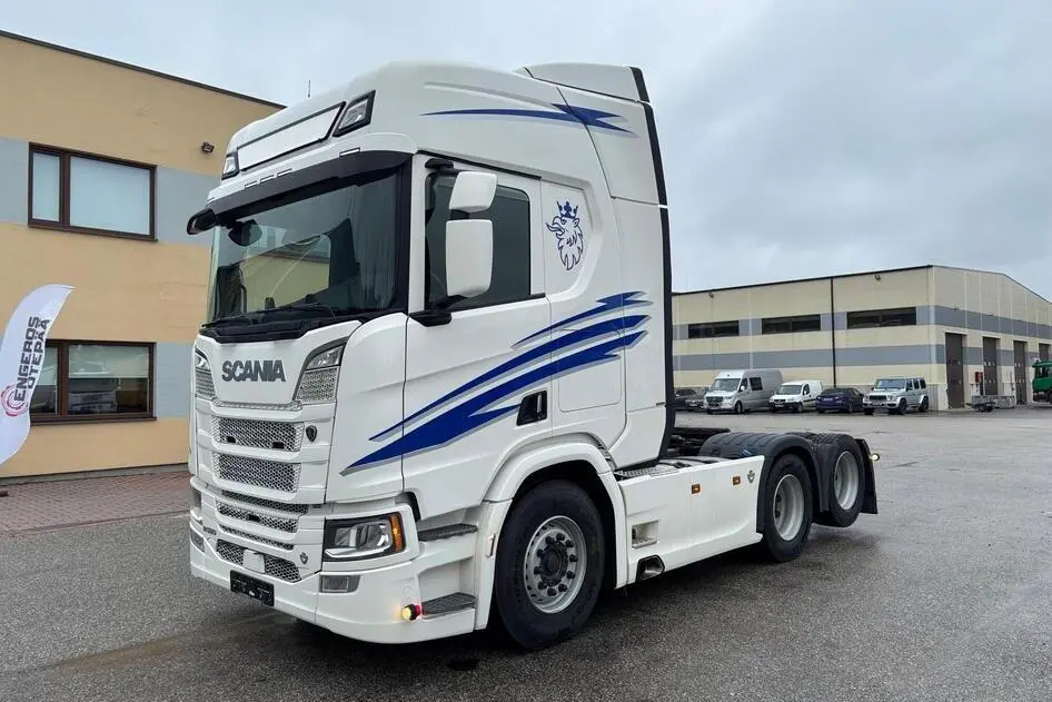 Scania R580, 427 kW, diisel, automaat
