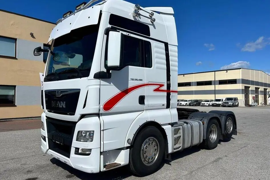 MAN TGX 26.480, 12.4, 353 kW, diisel, automaat, tagavedu
