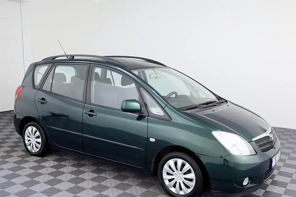 Toyota Corolla Verso, 1.6, 110 kW, petrol+lpg, manual, front-wheel drive