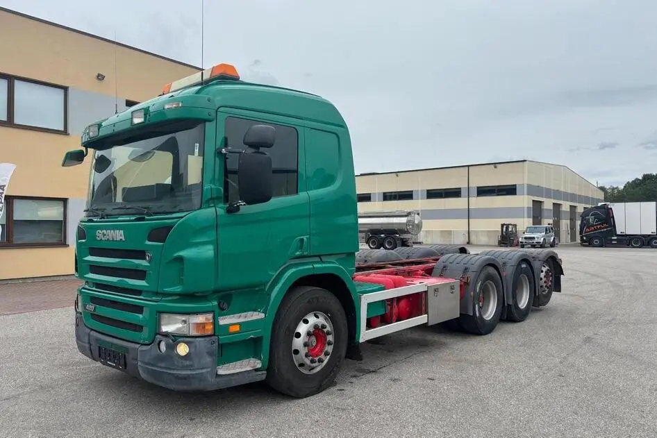 Scania P420, 309 kW, diisel, automaat