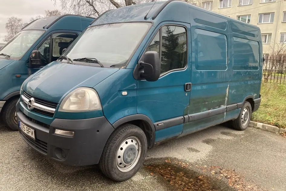 Opel Movano, 2.5, 84 kW, diisel, manuaal, esivedu