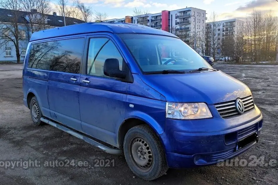 Volkswagen TRANSPORTER KOMBI, 2.5, 96 kW, diesel, manual, front-wheel drive