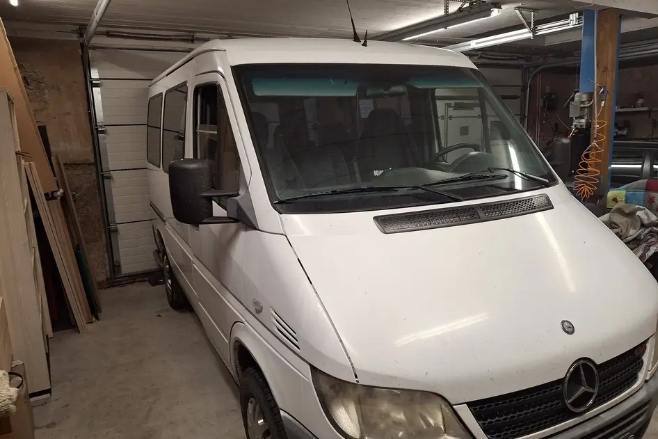 Mercedes-Benz Sprinter, 2.1, 60 kW, дизель, механическая, задний привод