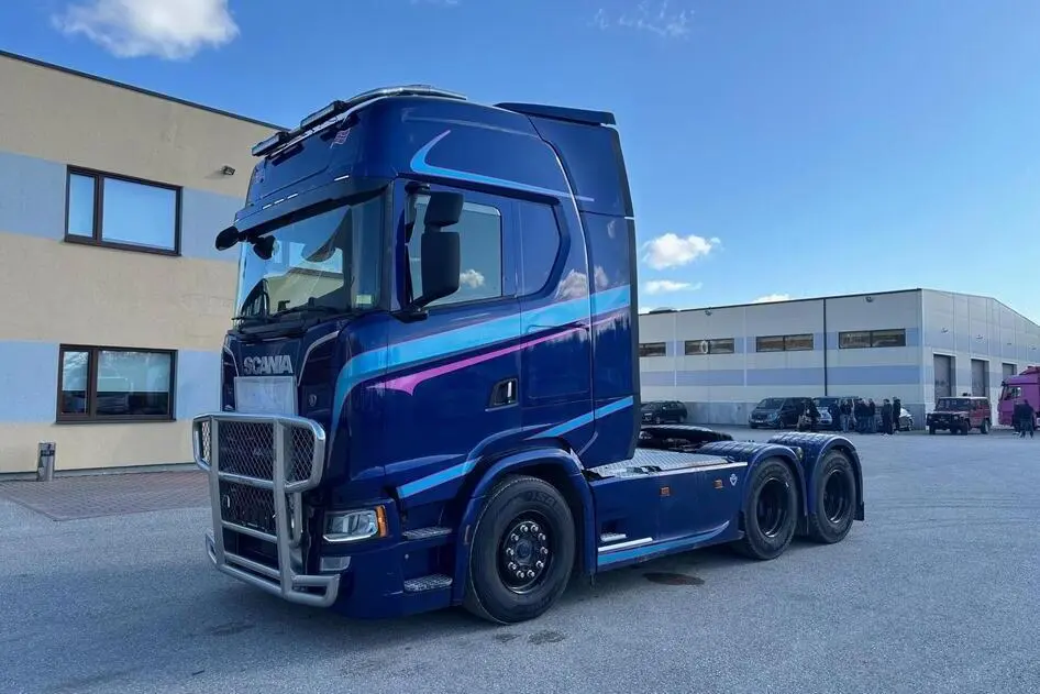 Scania S650 6x4 + RETARDER + 66T, 478 kW, diesel, automatic
