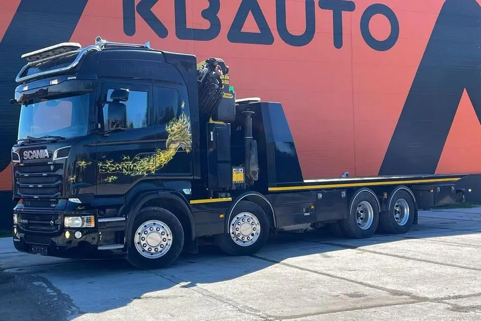 Scania R, 412 kW, дизель, механическая