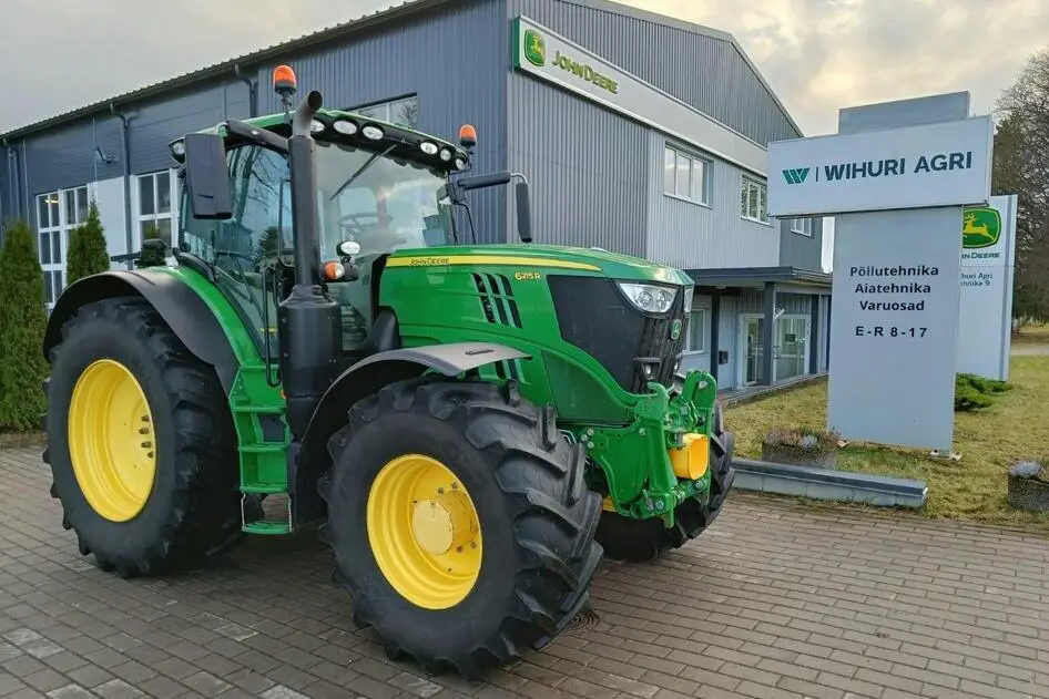 John Deere 6215R, 188 kW, diisel, automaat