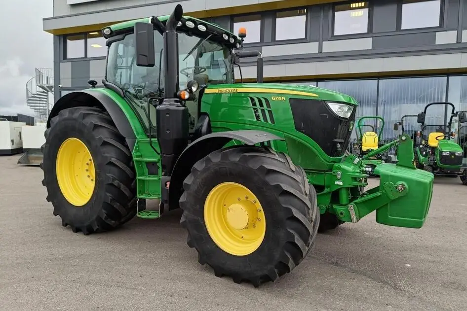 John Deere 6215R, 188 kW, diisel, automaat
