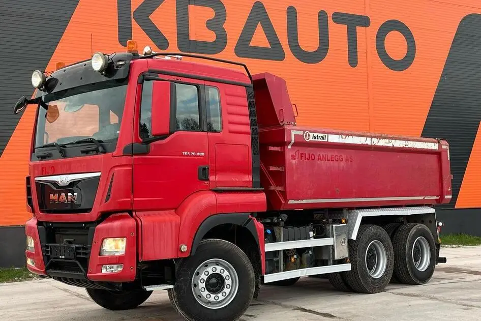 MAN TGS 26.480 6x4, 353 kW, дизель, автомат