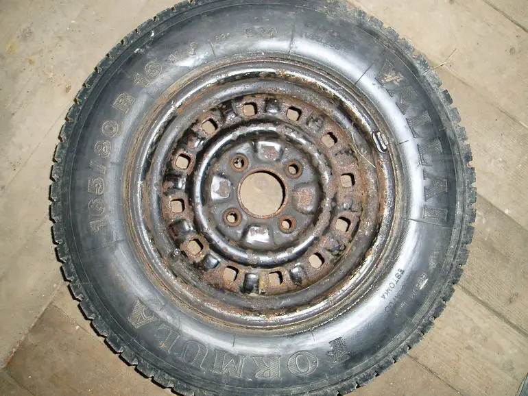 Ratas (velg + rehv) 165/80R13