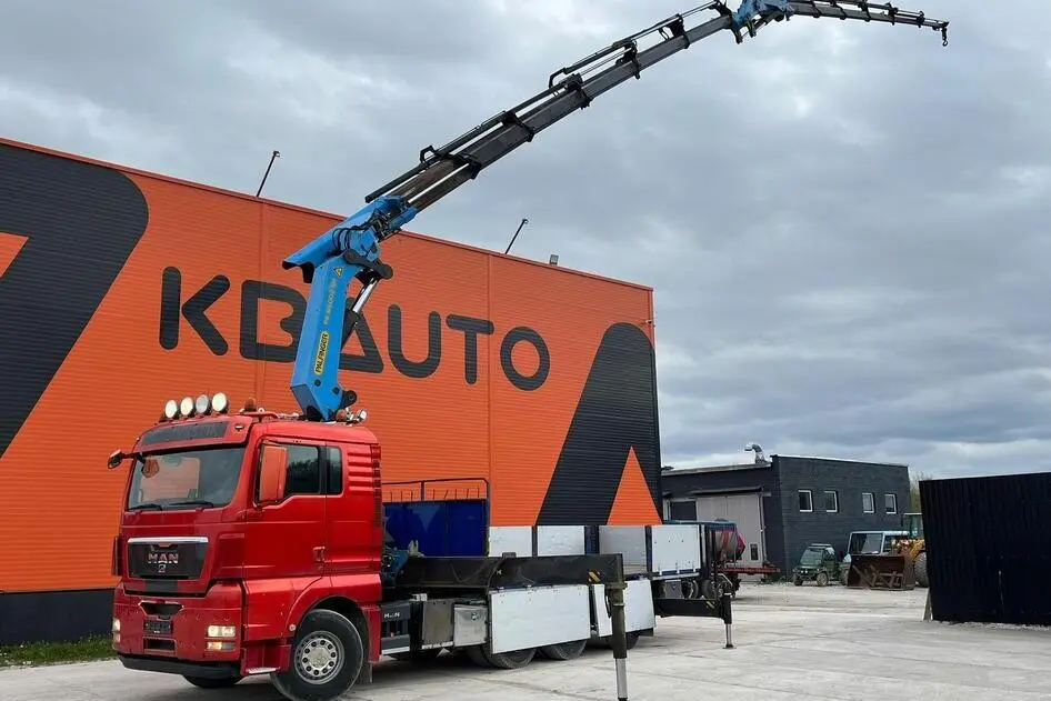 MAN TGX 35.480 8x4*4, 353 kW, дизель, механическая