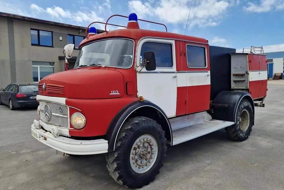Mercedes-Benz 1113 4X4 new tank, 5.6, 110 kW, diisel