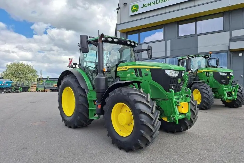John Deere 6R 155, 6.8, 114 kW, diisel, automaat, nelikvedu